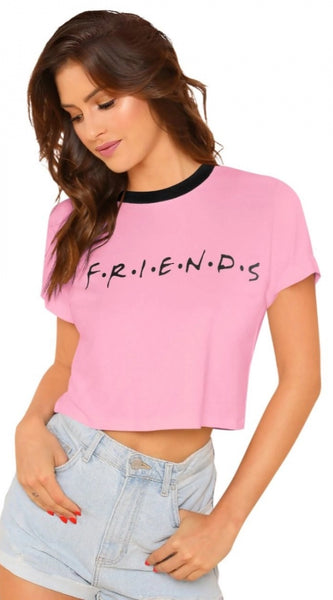 Mayawye Women's Cotton Western Wear T Shirt (Pink)