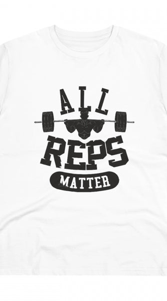 Mayawye Men's PC Cotton All Reps Matter Printed T Shirt (Color: White, Thread Count: 180GSM)