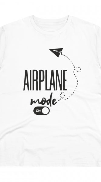 Mayawye Men's PC Cotton Explore The Unseen Printed T Shirt (Color: White, Thread Count: 180GSM)