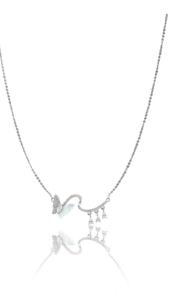 Mayawye Women's Stainless Steel Imported Stanless Steel Pendent Chain (Silver Plated)