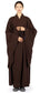 7 Colors Taiwan Linen Monks Long Robes Gown for Buddhism Haiqing Adults Meditation Clothes Buddhist Monk Confession Clothing