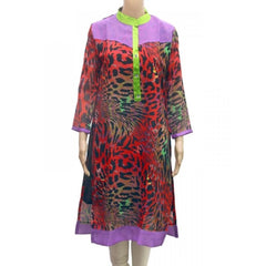 Mayawye Women's Synthetic Kurtis (Multi Color, M)