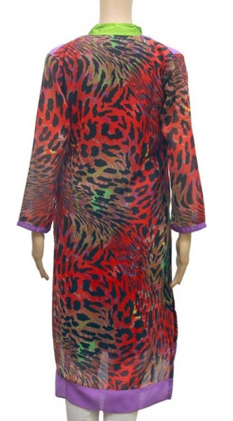 Mayawye Women's Synthetic Kurtis (Multi Color, M)