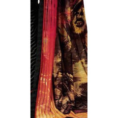 Mayawye Womens Georgette Digital Printed Saree (Multi, 6.25 Mtr)