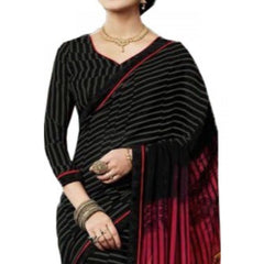 Mayawye Womens Georgette Digital Printed Saree (Multi, 6.25 Mtr)