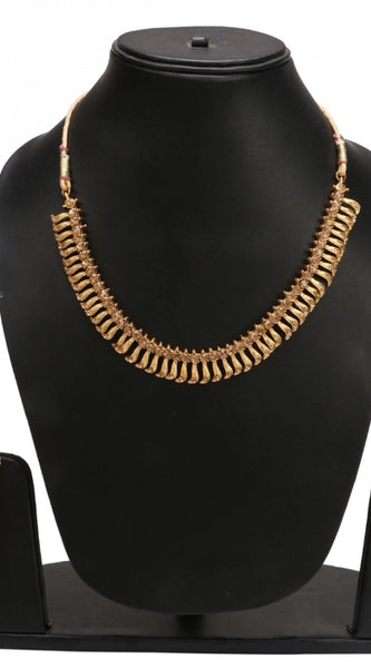 Stylish Gold Plated Necklace Set