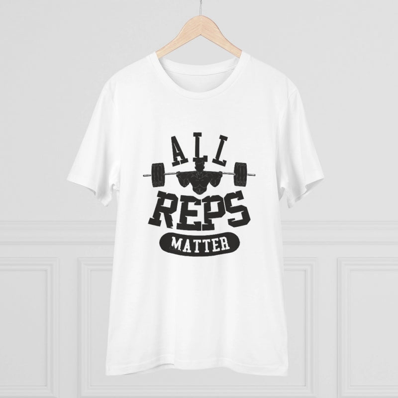 Mayawye Men's PC Cotton All Reps Matter Printed T Shirt (Color: White, Thread Count: 180GSM)