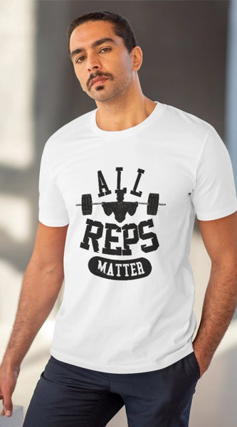 Mayawye Men's PC Cotton All Reps Matter Printed T Shirt (Color: White, Thread Count: 180GSM)