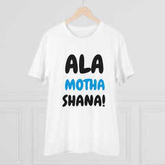Mayawye Men's PC Cotton Marathi Desing Printed T Shirt (Color: White, Thread Count: 180GSM)