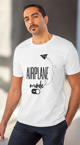 Mayawye Men's PC Cotton Explore The Unseen Printed T Shirt (Color: White, Thread Count: 180GSM)