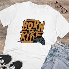 Mayawye Men's PC Cotton Explore The Unseen Printed T Shirt (Color: White, Thread Count: 180GSM)