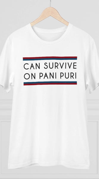 Mayawye Men's PC Cotton Quotes Printed T Shirt (Color: White, Thread Count: 180GSM)