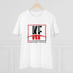 Mayawye Men's PC Cotton Knowledge Factory Printed T Shirt (Color: White, Thread Count: 180GSM)