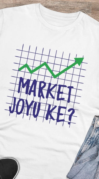 Mayawye Men's PC Cotton Market Joyu Che Printed T Shirt (Color: White, Thread Count: 180GSM)