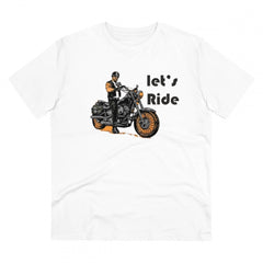 Mayawye Men's PC Cotton Explore The Unseen Printed T Shirt (Color: White, Thread Count: 180GSM)