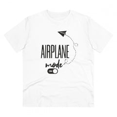 Mayawye Men's PC Cotton Explore The Unseen Printed T Shirt (Color: White, Thread Count: 180GSM)