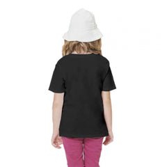 Mayawye Girls Cotton Rowdy Baby Half Sleeve TShirt (Black)