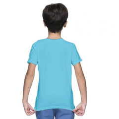 Mayawye Boys Cotton Baby Shark Half Sleeve TShirt (Blue)