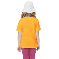 Mayawye Girls Cotton Akashi Half Sleeve TShirt (Yellow)