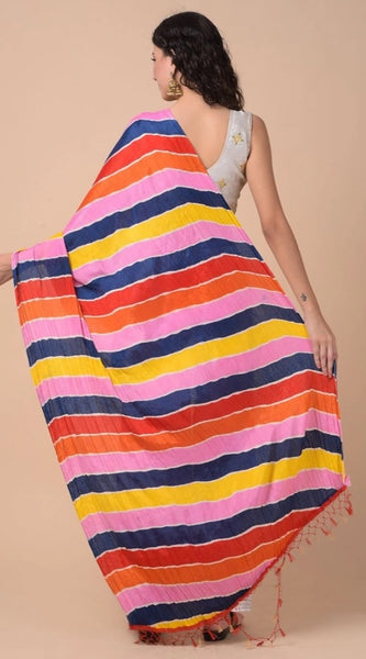 Mayawye Women's Chanderi Printed Dupatta (Multicolor, Length: 2.25 to 2.50 Mtr)