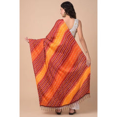 Mayawye Women's Chanderi Printed Dupatta (Multicolor, Length: 2.25 to 2.50 Mtr)