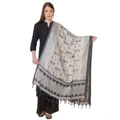 Mayawye Women's Art Silk Printed Dupatta (Multicolored, Length: 2.25 to 2.50 Mtr)