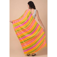 Mayawye Women's Chanderi Printed Dupatta (Multicolor, Length: 2.25 to 2.50 Mtr)