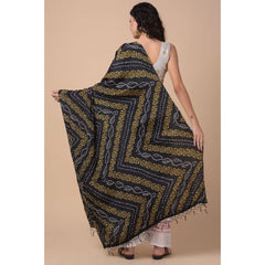 Mayawye Women's Chanderi Printed Dupatta (Multicolor, Length: 2.25 to 2.50 Mtr)