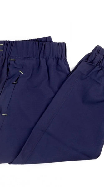 Mayawye Men's Polyster Solid Track Pant-Lower (Navy Blue)