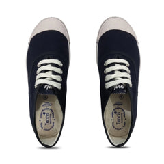 Mayawye Unisex Cotton School Shoe Lace-Up (Navyblue)