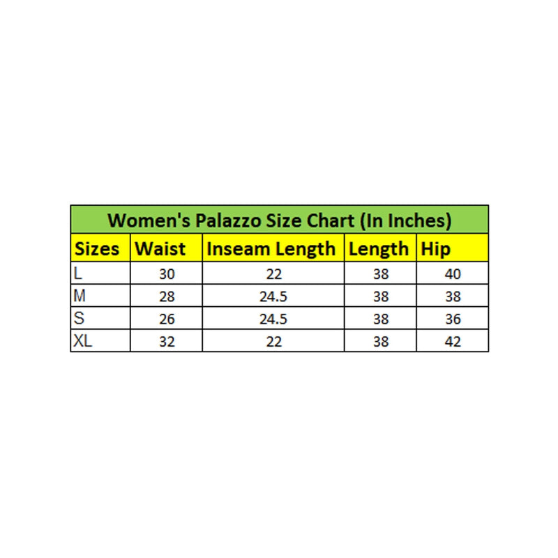 Mayawye Women's Casual Cotton Cambric Solid Elastic Palazzo Trousers (Beige)