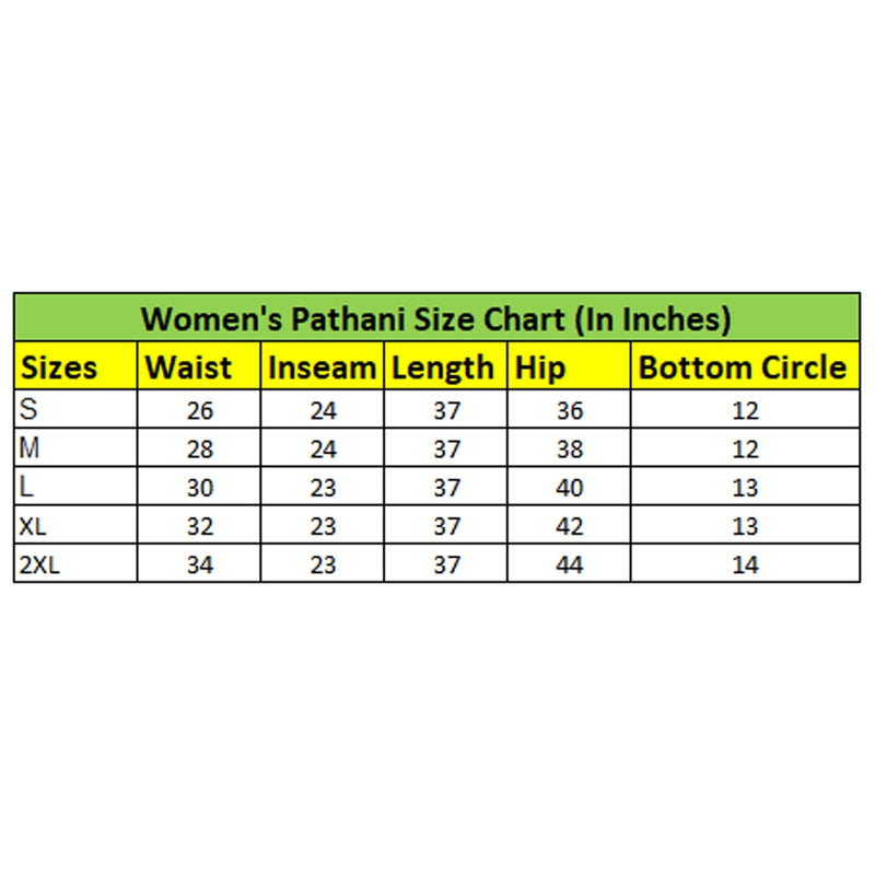 Mayawye Women's Casual Cotton Cambric Solid Elastic Waist Patiala Harem Pants (Beige)