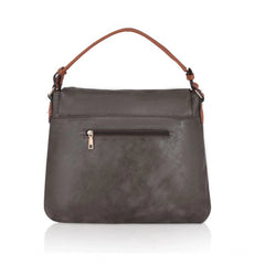 Mayawye Women's Faux Leather Solid Sling Bag (Green)