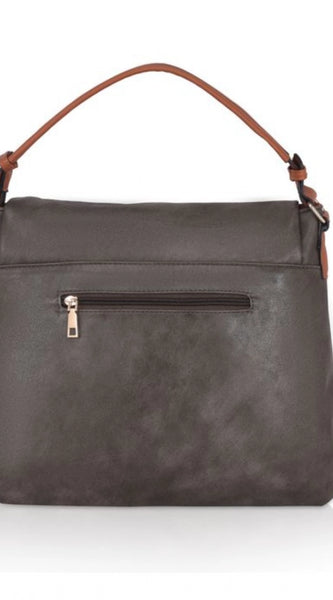 Mayawye Women's Faux Leather Solid Sling Bag (Green)