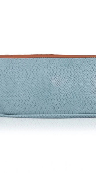 Mayawye Women's Faux Leather Textured Tote Bag (Grey)