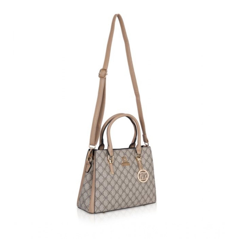 Mayawye Women's Faux Leather Printed Handbag (Hilver)