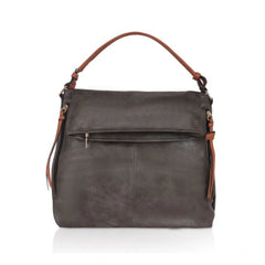 Mayawye Women's Faux Leather Solid Sling Bag (Green)