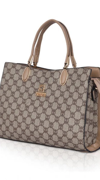 Mayawye Women's Faux Leather Printed Handbag (Hilver)