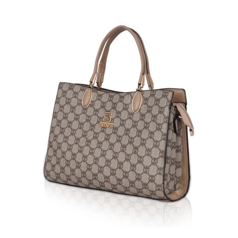 Mayawye Women's Faux Leather Printed Handbag (Hilver)