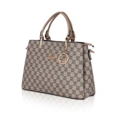 Mayawye Women's Faux Leather Printed Handbag (Hilver)