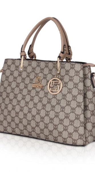 Mayawye Women's Faux Leather Printed Handbag (Hilver)
