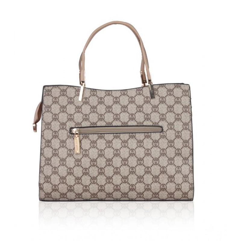 Mayawye Women's Faux Leather Printed Handbag (Hilver)