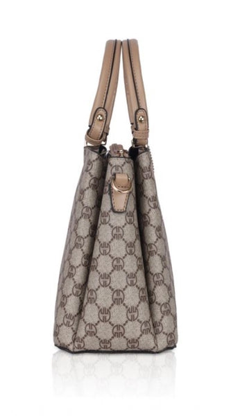 Mayawye Women's Faux Leather Printed Handbag (Hilver)