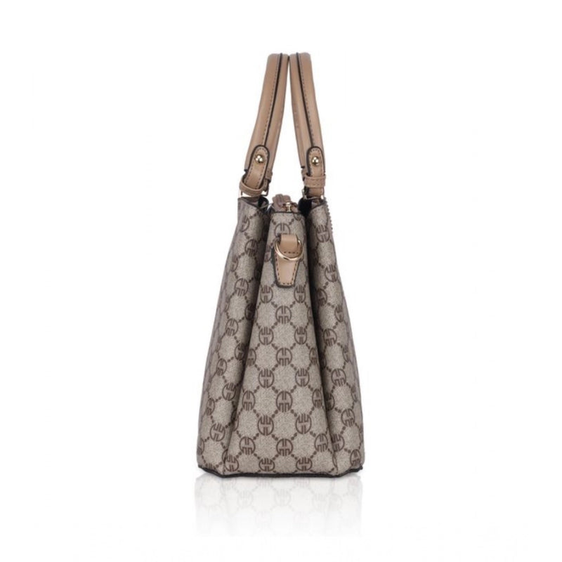 Mayawye Women's Faux Leather Printed Handbag (Hilver)