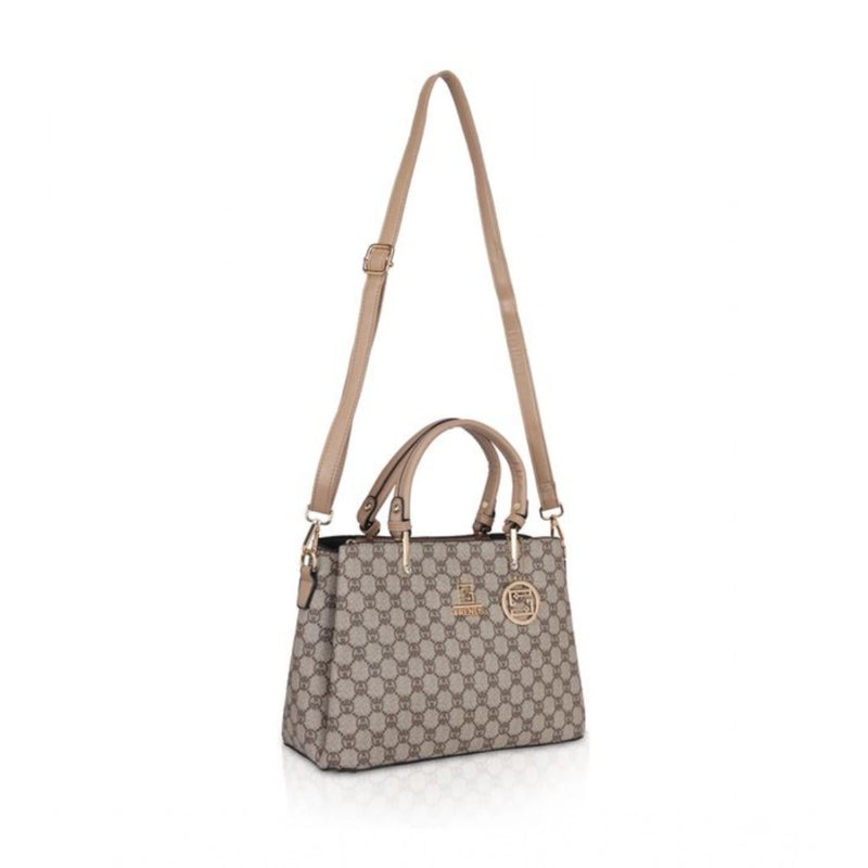 Mayawye Women's Faux Leather Printed Handbag (Hilver)