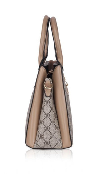 Mayawye Women's Faux Leather Printed Handbag (Hilver)