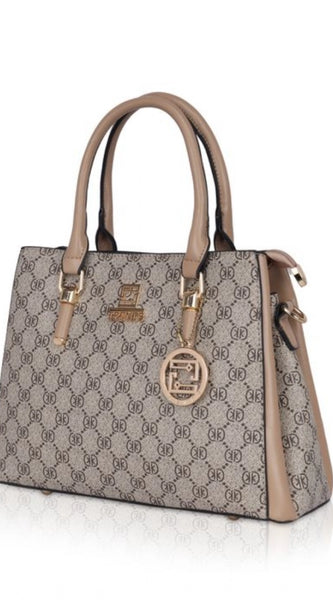 Mayawye Women's Faux Leather Printed Handbag (Hilver)
