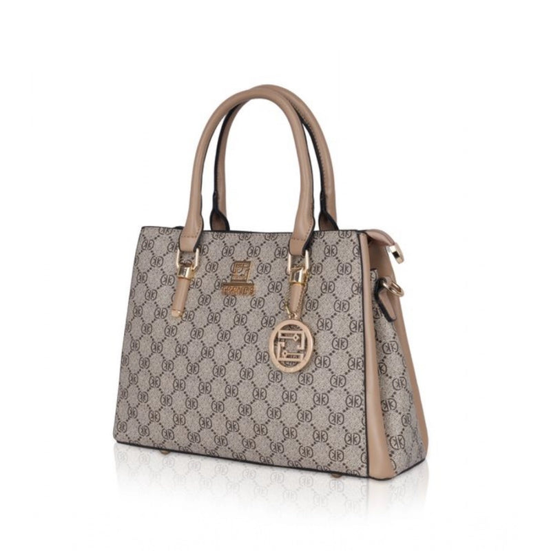 Mayawye Women's Faux Leather Printed Handbag (Hilver)