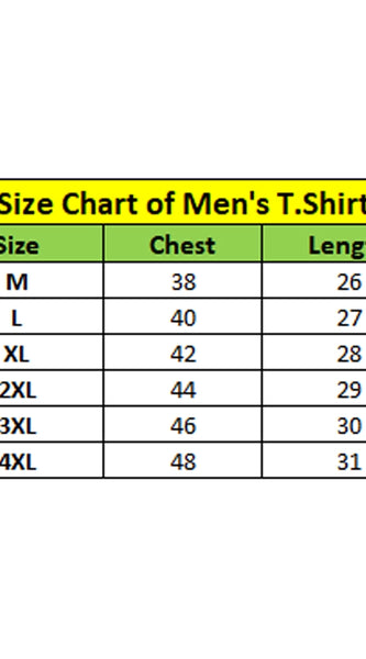 Mayawye Men's Casual Short Sleeves Cotton Round Neck T-shirt (Mustard)
