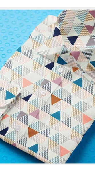 Mayawye Men's Cotton Blended Printed Full Sleeve Shirt (Multicolor)